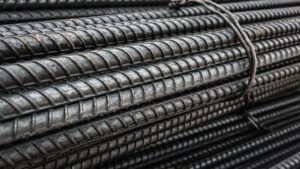 Rebars for reinforcement concrete structure in the construction site