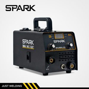 SPARK MIG250 Saldatrice semiautomatica senza gas Saldatore MIG con nucleo di flusso da 1KG da 0,4-4mm per saldatura senz