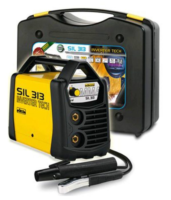 Trade Shop - Saldatrice Inverter Ad Elettrodo Sil 313 230/50-60accessori + Valigetta Deca