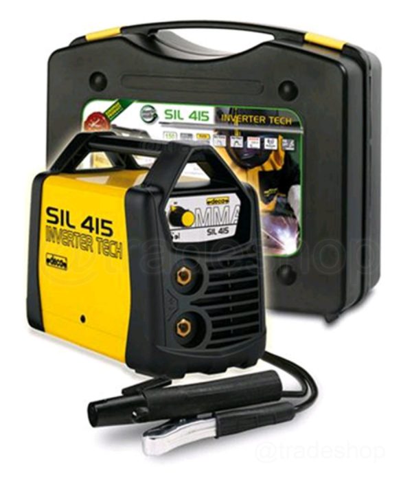 Trade Shop - Saldatrice Inverter Deca Sil 415 - 150 Amp - Elettrodo E Tig - Con Valigetta